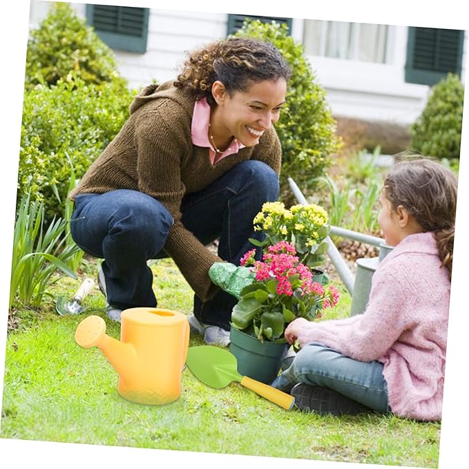 SUPVOX Boy Girl Mini Planting Supplies Boys and Girls Garden Tool Set Gardening Shovels Rake for and