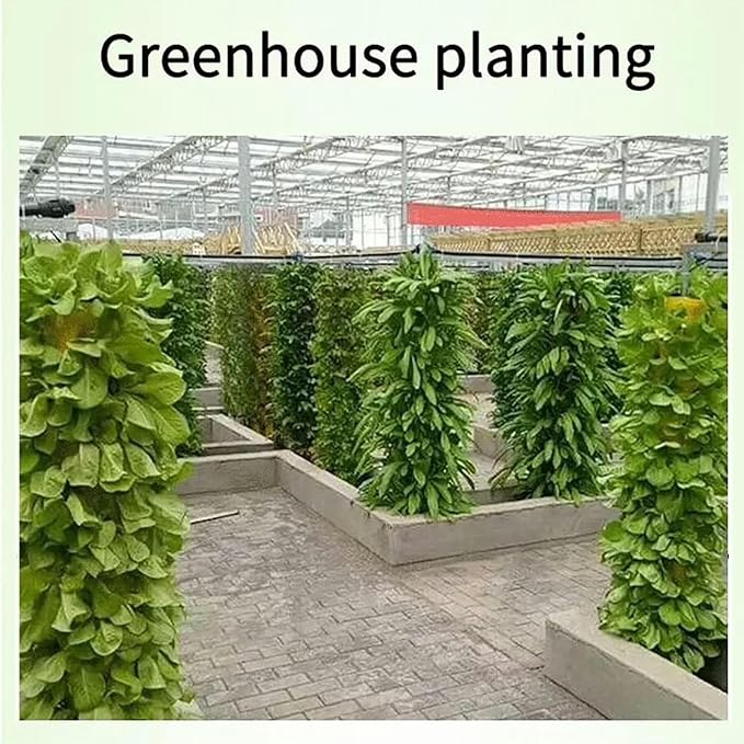Tower Garden Hydroponics Growing System 15 Floors 45 Holes Aquaponics Grow System Vegetable Plant Tower Gift for Gardening LoverStandard//1pc