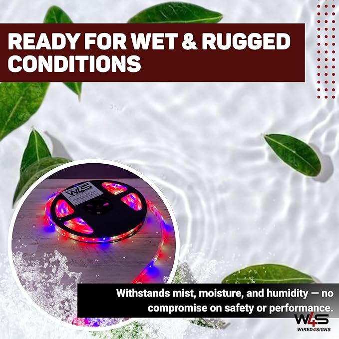 WIRED4SIGNS IP68 Horticultural Grow Light LED Strip 24V Cherry Tomato Series Waterproof Plant Lighting