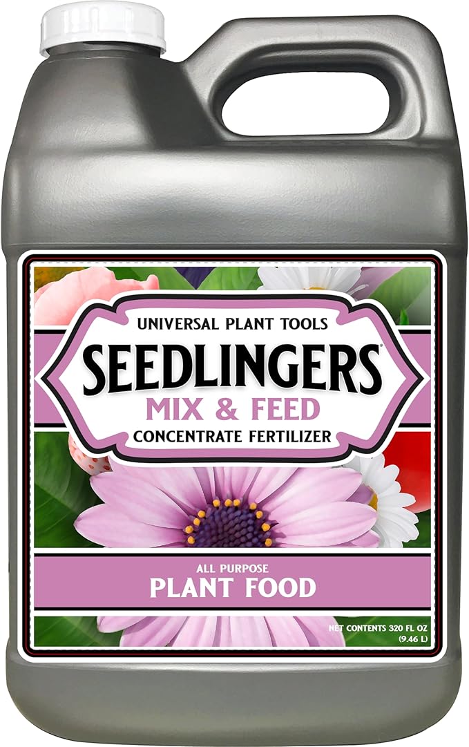 Seedlingers Mix &amp Feed All Purpose Plant Food 2.5 Gallon Concentrate