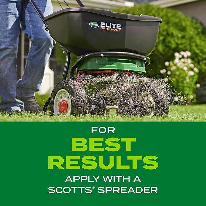 Scotts Turf Builder Rapid Grass Sun and Shade Mix Grass Seed with Fertilizer for Full Green Grass in Just Weeks 10 lbs.