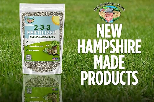 Old Cobblers Farm™ Wicked Organics 2-3-3 Fertilizer – Slow-Release Plant Fertilizer for Vegetables Lawns Flowers &amp Trees. Supports Strong Roots &amp Growth. (5 lbs | 10 lbs | 15 lbs | 20 lbs) (