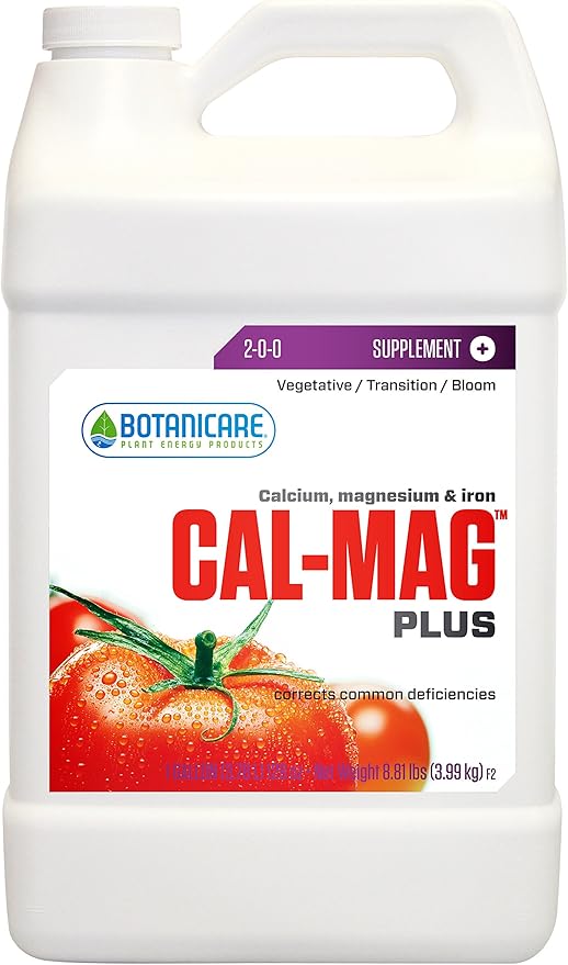 Botanicare Cal-MAG Plus Plant Supplement 2-0-0 Formula 1-Gallon (4-Pack)