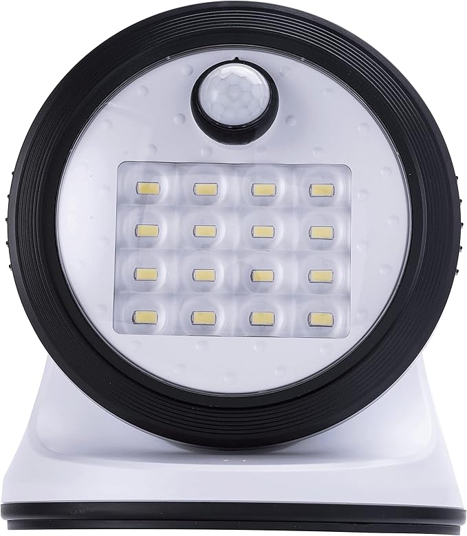 LIGHT IT! by Fulcrum 16-LED Motion Sensor Security Light Battery Operated White Single pack