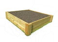 Infinite Cedar Premium Cedar Raised Garden Bed - 1 Thick Wood (4' x 4' x 11 H)