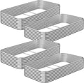4 Pack 6x3FT Raised Beds for Gardening Corrugated Galvanized Steel Raised Garden Bed Outdoor Metal Above Ground Garden Bed for Vegetables and Flowers