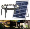 Outdoor Landscape Spotlights Solar Spot Lights Outdoor LED Low Voltage Landscape Tree Ring Lights Lawn Solar Lights Led Easy to Use(Pack of 6)