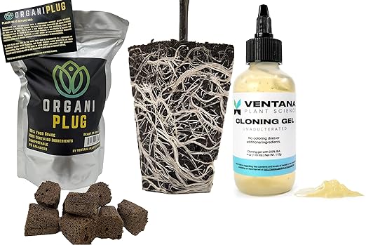 VPS Ultimate Propagation Kit: 4 oz/118ml Cloning Gel Organiplug 50 Pack &amp Trimming Scissors Bundle