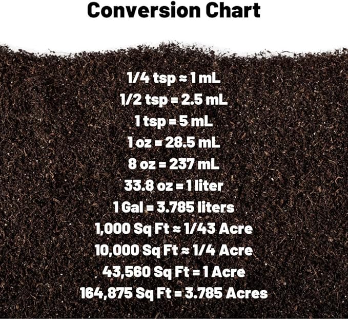 Organic Humic Acid Plant Amendment Natural Humic Soil and Hydroponic Nutrient Enhancer - Lawn and Garden Growth Plant Health (8 oz)