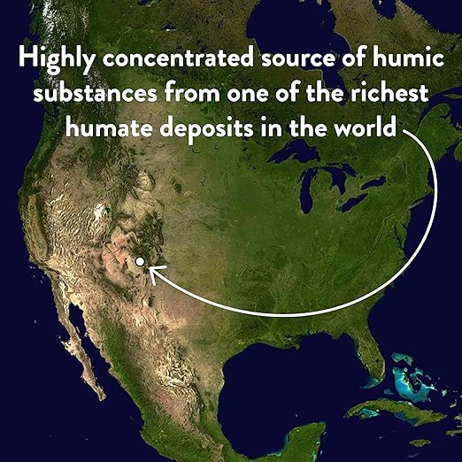 Down To Earth All Natural Fertilizers Organic Granular Humic Acids - Soil Amendment Adds Carbon Increases Nutrient Uptake 5 lb