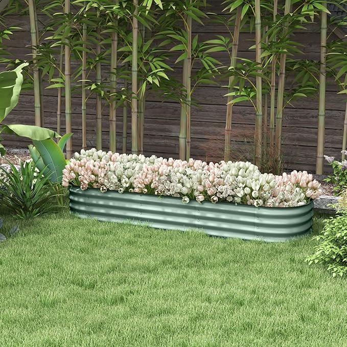 Galvanized Raised Garden Bed Kit