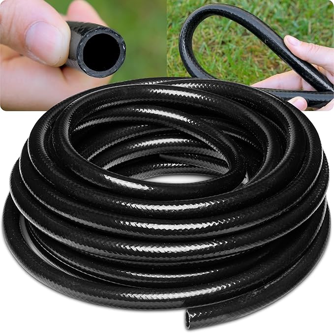 Carpathen 50 FT 1/2 Irrigation Tubing Mainline - Drip Irrigation Tubing Perfect for Push-To-Connect Garden Irrigation System or as Blank Distribution Hose for Any Gardening Project