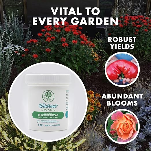 Mycorrhizae 16 Species Inoculant (5 lb) Improves Drought Tolerance + Saves Precious Water + Fertilizer Root Stimulator • Explodes Root Growth [5 lb Treats 96000 (4 inch) Plants]