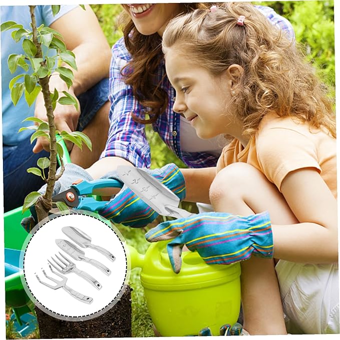 Multi-Purpose Garden Shovels with Ergonomic Handles Fine Workmanship Planting and Digging Tools for Home Gardening and Outdoor Use Compact Garden Tool Kit