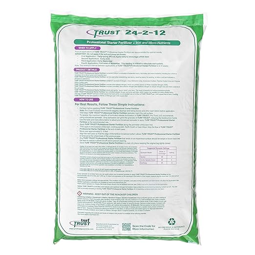 Lawn Starter Formula 24-2-12 (31.2 Pounds)