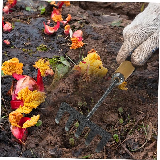 ibasenice 1set Garden Tools Gardening Kit for Efficient Planting and Preparation Lightweight and Portable Hand Tools for Flower and Plant Care