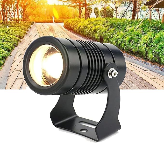 Led Beam Light - Rotation Spotlight IP67 Waterproof Ground LED Landscape Lamp Wall Washer LED Spotlights Long Throw Narrow Beam(Green10w(ac85-265))