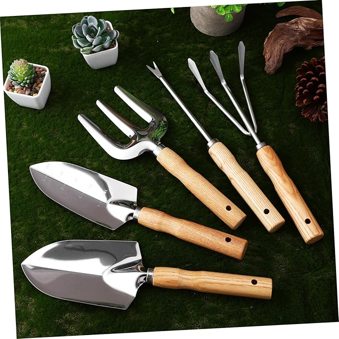 Gardening Tool Kit Garden Tools Set Trowel Sturdy Stainless for Men Women