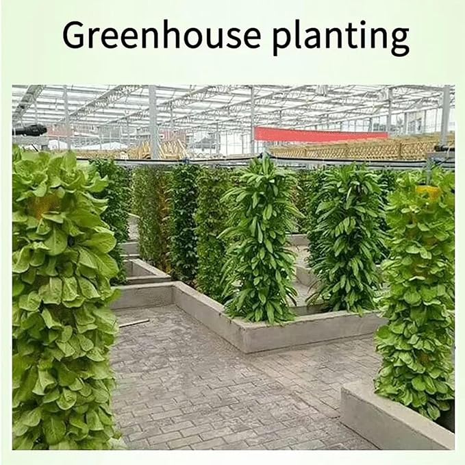 Hydroponic Grow Tower Indoor Grow Tower with Grow Light and Stand Soilless Grow Tower 45-Hole Aeroponic Grow Kit