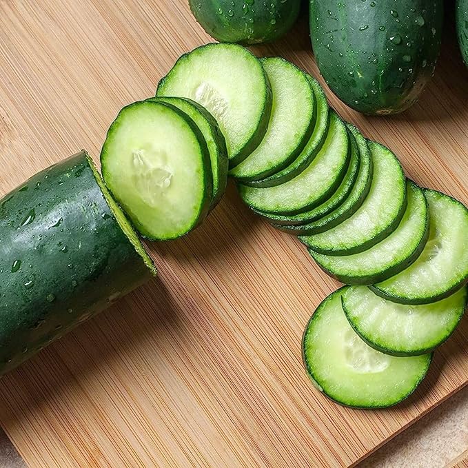 4 Green Cucumber Plants Live 4 Inches Pot Live Cucumber Plants from 6 to 8 Inches Long Cucumber Starter Plants Cucumber Live Plants for Garden