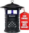 Dynatrap DT2030SR Fly Traps Outdoor - Mosquito &amp Flying Insect Killer for 1 Acre – Kills Mosquitoes Flies Gnats Wasps - Bug Zapper Alternative - Black