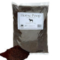 Horse Poop 100% Natural Aged Unpasteurized Composted Manure and Sifted Premium Garden Soil Amendment for Plants Compost Tea and Mushroom Substrate (10 lbs)