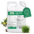 FiveStar 4-0-0 Micro Liquid Nitrogen Fertilizer - Fast Absorption for Ag/T&ampO Use - Urea-Based Plant Fertilizer with 7 Chelated Micronutrients (Magnesium Iron &amp More) + Yucca Kelp Humic Acid