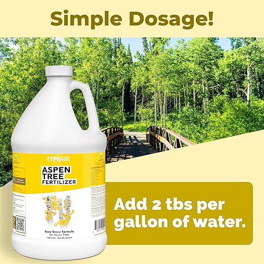 Aspen Tree Fertilizer Complete Liquid Aspen Tree Plant Food 1 Gallon (128 oz)