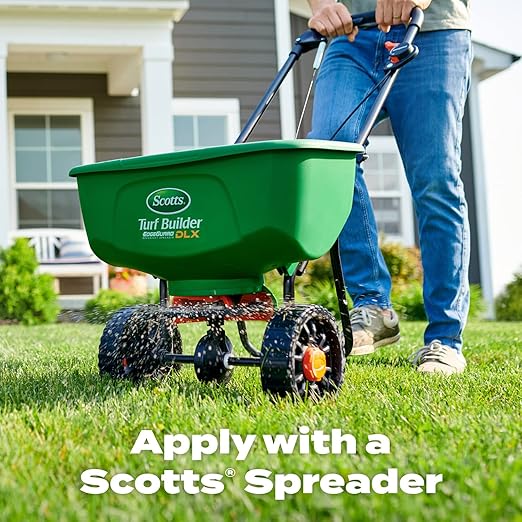 Scotts Turf Builder Lawn Food - Fertilizer for Grass For All Grass Types 5000 sq. ft. 12.5 lb.