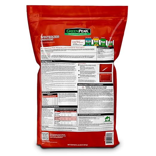 Winterizer Lawn Food - Cold Season Fertilizer 5000 sq ft
