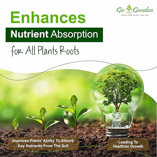 Go Garden Boron 20% Micronutrient Fertilizer - Boosts Vegetable Growth 250g Powder Fertilizer for Plants