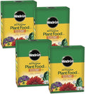 Miracle-Gro Water Soluble All Purpose Plant Food - Fertilizer For All Indoor or Outdoor Plants including Roses Flowers Vegetables Houseplants Trees and Shrubs 10 lbs. (4-Pack)