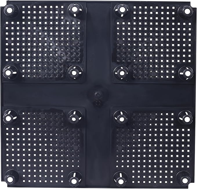 4 Pcs Raised Garden Bed with Legs Self Watering Planter Box Raised Bed to Grow Flowers Herbs Vegetables Brown