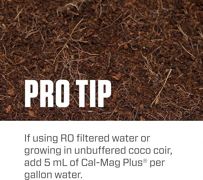 Botanicare Cal-Mag Plus A Calcium Magnesium and Iron Plant Supplement Corrects Common Plant Deficiencies Add to Water or Use as a Spray 2-0-0 NPK 1-Gallon