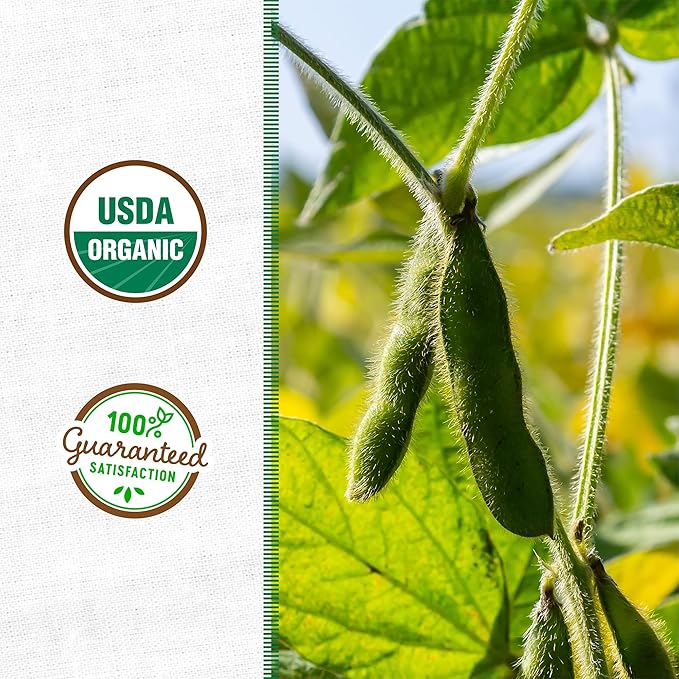 Back to The Roots 100% Organic Soybean Cover Crop Seeds Covers ~1000 sq. ft.