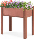 Raised Garden Bed with Legs (31x16x31'') Solid Wood Elevated Planter Box for Outdoor