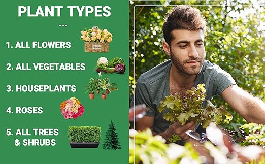 10-10-10 Liquid Fertilizer &amp 10-10-10 All-Purpose Granular Fertilizer Bundle for All Purpose Plants - Plant Food Outdoor &amp Indoor Plant Food Vegetables Flowers Garden (8oz &amp 3 Quarts)