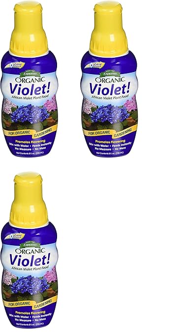 Espoma (VIPF8) Organic Violet Plant Food 8 oz - 3 Pack