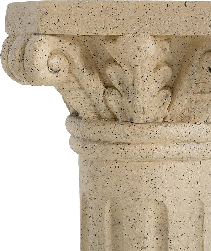 Pedestal Column Plant Stand 26.25 Inch Indoor and Outdoor