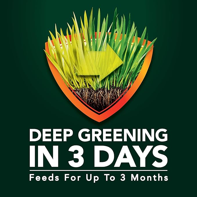 Scotts Green Max Lawn FoodFL Lawn Fertilizer Plus Iron Supplement for Greener Grass 5000 sq. ft. 15.15 lbs.