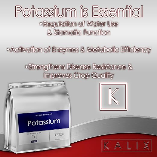 KALIX Potassium 0-0-51 Soluble Fertilizer | High Potash Plant Food for Bloom Phase Potassium Sulfate for Plants Hydroponics &amp Gardening