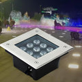 LED Recessed Ground Lights Garden Spotlight IP66 Waterproof Low Voltage AC12/24V Embedded Underground Light for Outdoor Patio Pathway Lawn Landscape Lamp