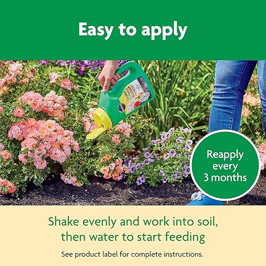 Miracle-Gro Shake 'N Feed All Purpose Plant Food - Outdoor and Indoor Plant Food for In-Ground and Containers Feeds for up to 3 Months 4.5 lbs. (6-Pack)