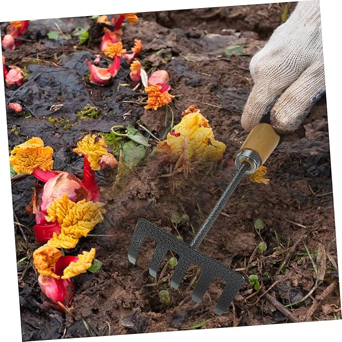 Heavy Duty Garden Tool Set for Women Complete Potting Tools Rake Trowel and Hand Rake