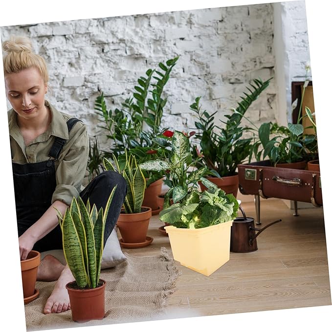 1Set Cultivation Hydroponics Bucket for Greenhouse Durable Plant Growing Box for Vegetables and Fruits Sturdy Material for Home Gardening and Balcony Use