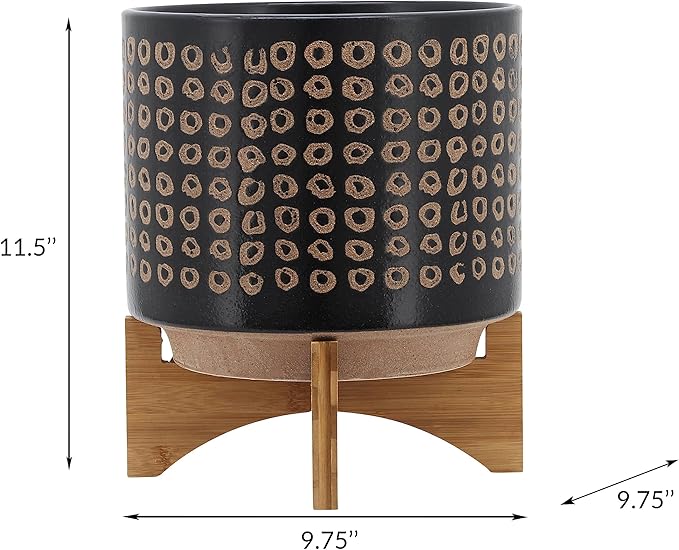 Generic 10 Planter ON Stand Brown