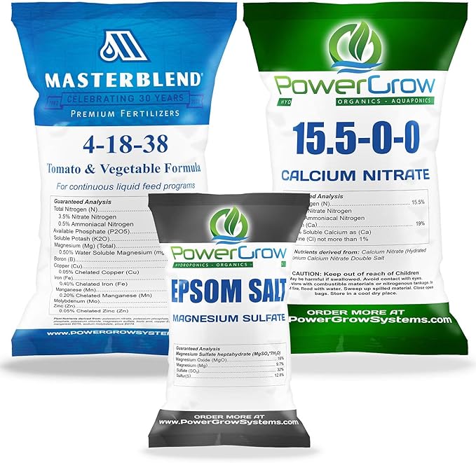 MASTERBLEND 4-18-38 Complete Combo Kit Fertilizer Bulk (5 Pound Kit)