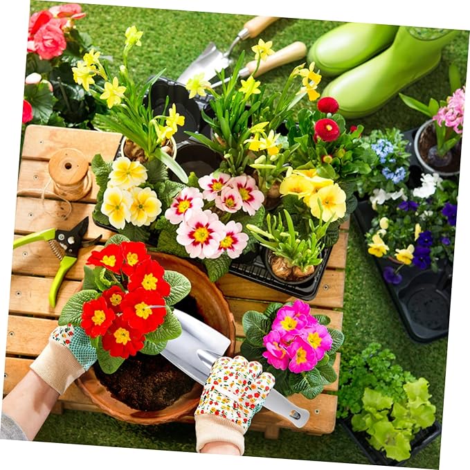 UPKOCH Garden Tool Set Aluminum Alloy Gardening Tools Plant Kit Pouch for Outdoor Use
