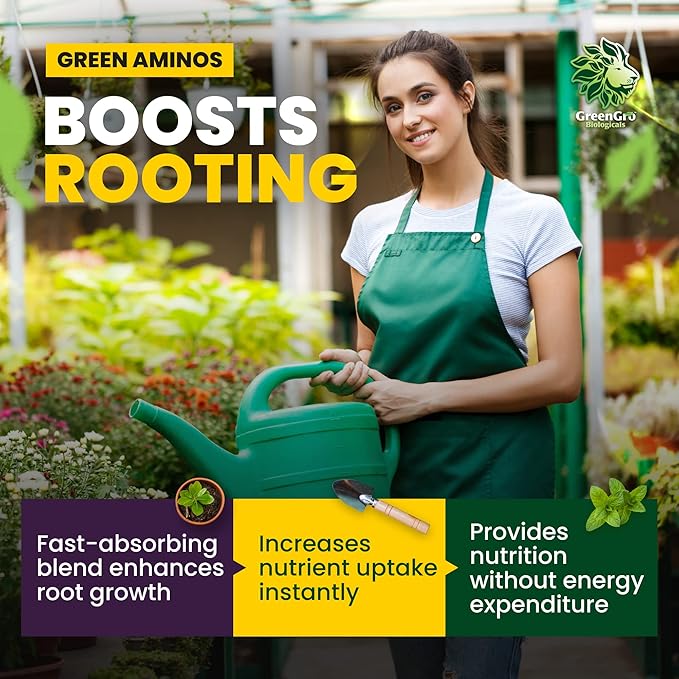 GreenGro Auto Box Organic Fertilizer Starter Kit for Indoor and Outdoor Plants All-Natural Plant Food with Nutrients for Rooting Growing Bloom Hydroponics and Potting Soils
