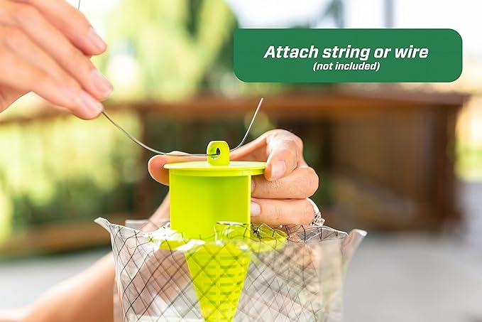 RESCUE! Big Bag Fly Trap – Disposable Outdoor Use - 4 Traps
